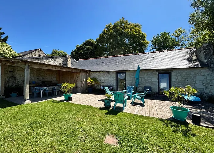 D'hote De Charme Dans Maison Independante, Terrasse, Proche Saumur 3*